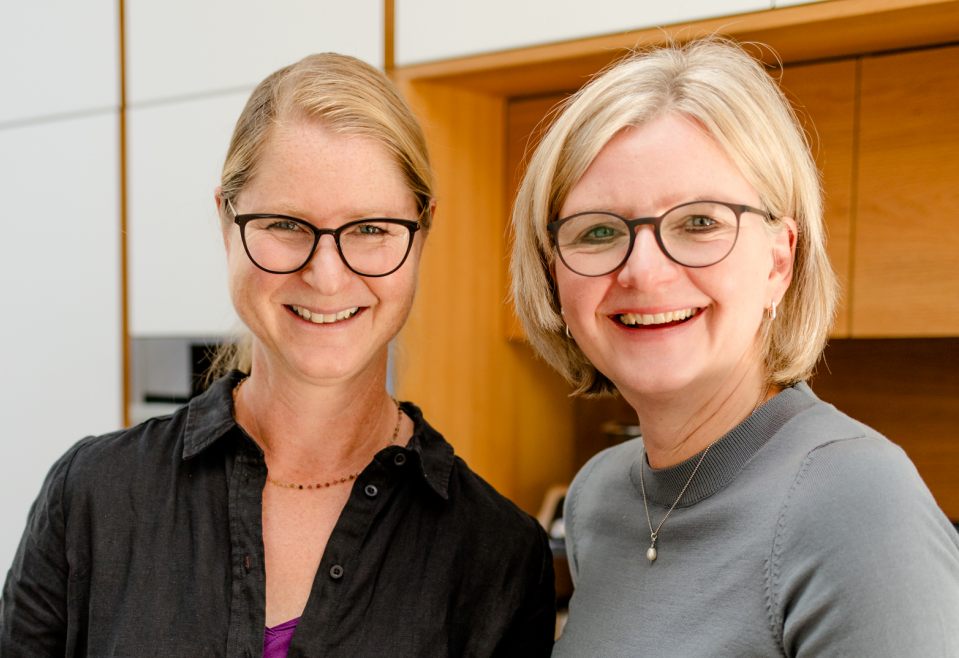 Barbara Pafel und Anne Goldhammer-Michl, Gründerinnen der ConceptKitchen, einer Event Location in München Giesing